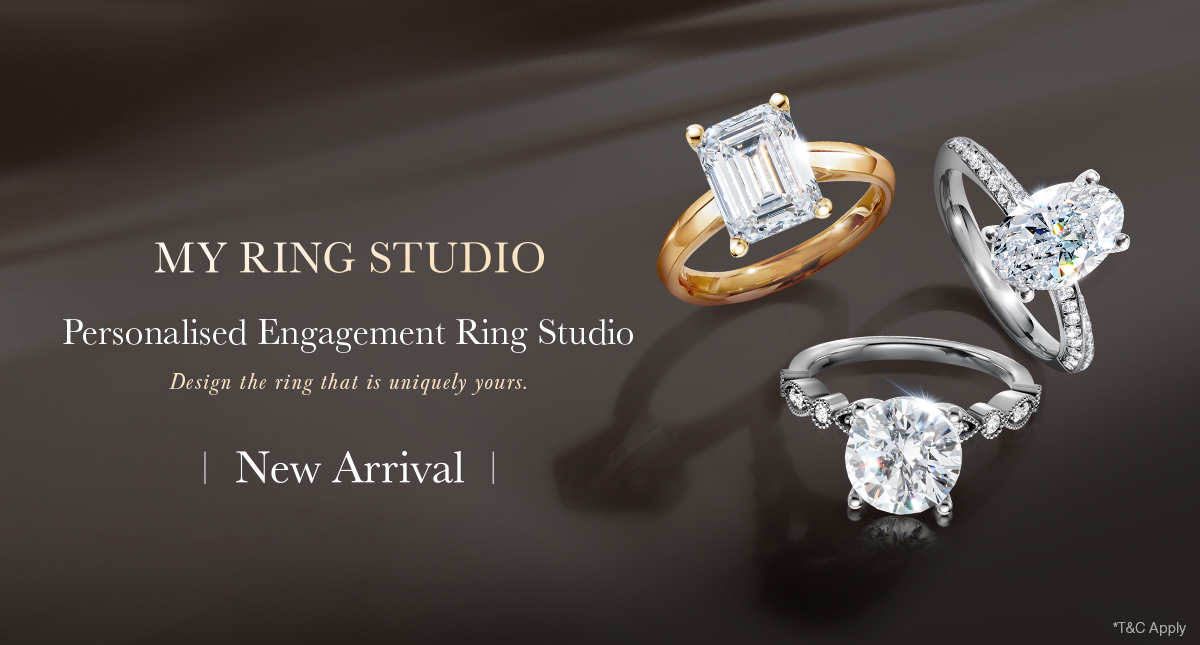 Customise Your Engagement Ring ▌My Ring Studio New Arrival